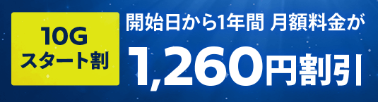 メガ・エッグ10ギガの光10ギガスタート割