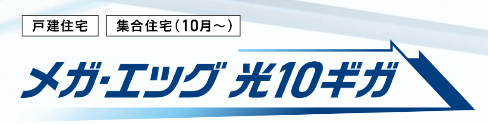 メガエッグ10ギガのロゴ